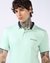 JACQUARD COLLAR INTERLOCK POLO