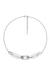 Silver Stainless Steel and Silicone Metamorph Chain Necklace