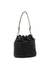 Black Multi-Pkts-Multipocket bucket bag in washed denim