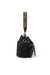 Black Multi-Pkts-Multipocket bucket bag in washed denim