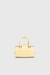 Yellow 1Dr Dome-Leather Small Bowling Bag