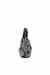 Black Grab-D S-Small scrunched hobo bag in crystal denim