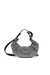 Black Grab-D S-Small scrunched hobo bag in crystal denim