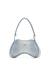 Blue Play-Shoulder bag in crystal solarised denim