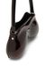Red Double-D-Rigid shoulder bag in dégradé glossy PU