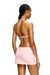 Pink Beach skirt with maxi logo