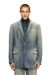 Blue Blazer in dirt-effect herringbone denim