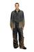 Black Shirt in fluid shaded denim