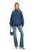 Black Sweatshirt in Track Denim