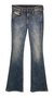Black Bootcut Jeans - 1969 D-Ebbey