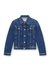 Black Trucker jacket in denim
