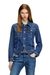 Black Trucker jacket in denim