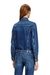Black Trucker jacket in denim