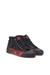Black S-D-Verse-Distressed high-top sneakers in canvas