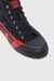 Multicolor S-D-Verse-Distressed High-Top Sneakers In Canvas
