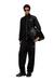 Black Sweatpants with metal-effect Oval D logo