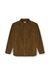 Green Cotton shirt with embroidery on the collar