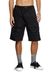 Black Cargo shorts in cotton twill