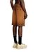 Brown Sweat shorts with phoenix devoré