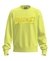 Yellow Cotton sweatshirt with logo