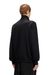 Black Zip-up sweatshirt with metallic logo