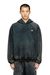 Black Cotton hoodie with kangaroo pocket