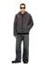 Dark Grey Teddy hoodie sweatshirt