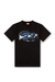 Black T-shirt with Oval D logo