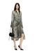 Black Wrap dress in denim-look viscose