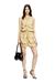 Beige Cargo dress in treated viscose-nylon