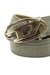 Multicolor 4cm belt in waxed canvas