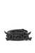 Black Leather belt with graffiti buckle