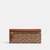 Coated Canvas Signature Mila Long Flap Wallet
