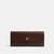 Coated Canvas Signature Mila Long Flap Wallet