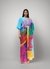Lime Whisper Saree