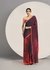 Maroon Majesty Saree