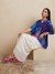 Indigo Fern Kaftan
