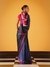 Damascus Rose Saree