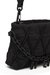 Black Pouch in quilted nylon