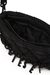 Black Pouch in quilted nylon