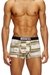 Green Boxer briefs with faded logo print