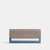 Colorblock Leather Mila Long Flap Wallet