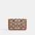 Essential Slim Card Case In Crystal Signature Jacquard