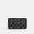 Essential Slim Card Case In Crystal Signature Jacquard