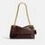 Natural Grain Leather Chelsea Shoulder Bag 30 With Chain