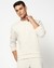 Cotton Stretch Solid Regular Fit Round Neck Grey Sweatshirt