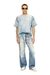 Black T-shirt in printed bleach-effect JoggJeans