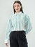 HERITAGE STRIPED VARSITY SHIRT