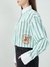 HERITAGE STRIPED VARSITY SHIRT