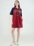 SD TSHIRT DRESS WITH HOOD